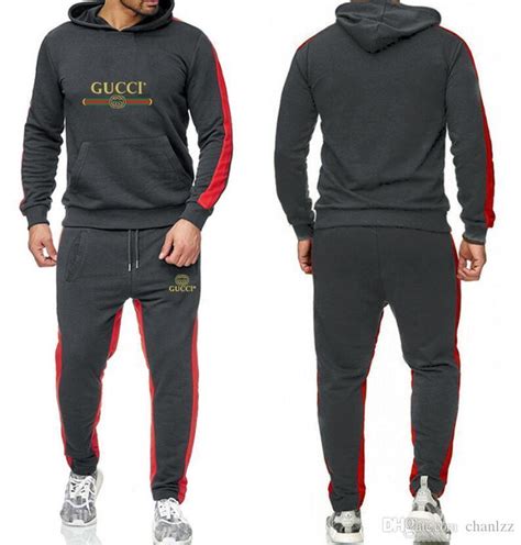 gucci activewear men|women's Gucci sweatsuit.